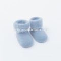 2019 gros personnalisé chaud enfants chaussette chaussures couleur unie bébé fille garçon maison porter des chaussettes éponge anti-dérapant